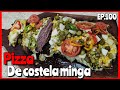 fiz uma incrível pizza de costela minga - ep.100