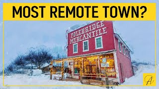 POLEBRIDGE  Montana's Remotest Town | GDMBR