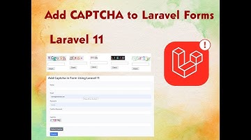 Add Captcha to Laravel Forms | Captcha Integration in Laravel 11 | Refresh Captch Using AJAX