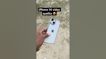 iPhone 14 video quality #shorts #viral
