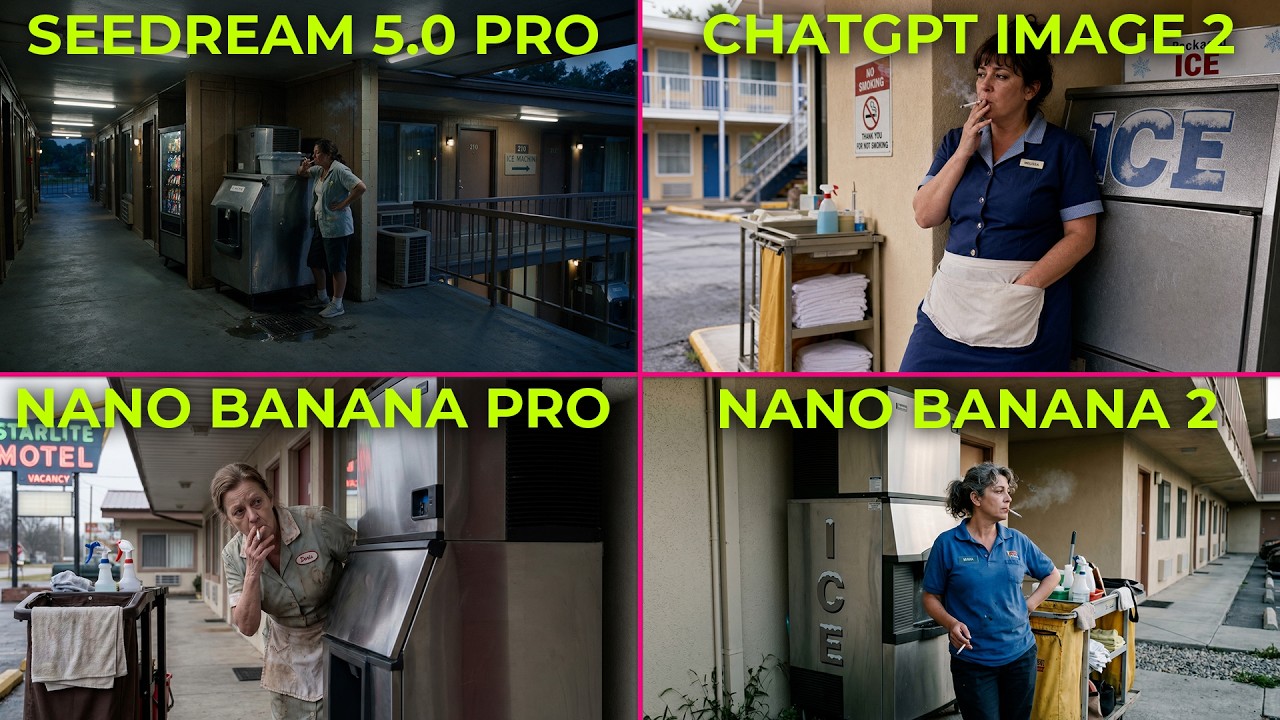4 AI Image Models, One Picky Review
