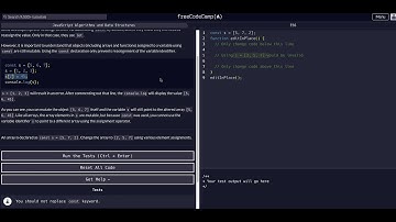 02 Mutate an Array Declared with const - FreeCodeCamp Solution - ES6 Javascript FCC