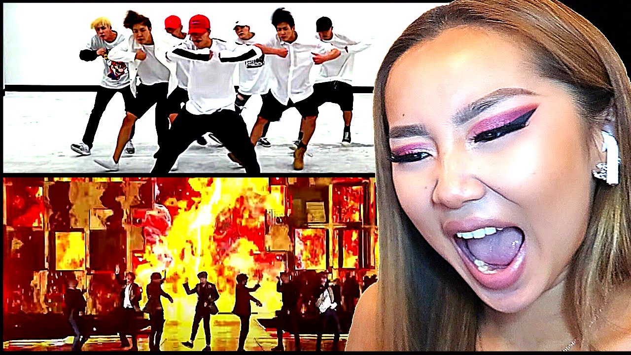 THEIR LEGS THOUGH! 🔥 BTS 'FIRE' 🔥 DANCE PRACTICE & LIVE MAMA 2016 | REACTION/REVIEW
