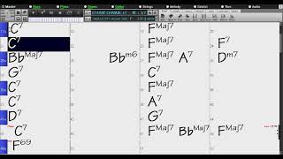BACKING TRACK - STAVIN' CHANGE w Verse (Al Bernard) F 190 BPM SWING