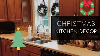 🎄🎄CHRISTMAS KITCHEN DECOR🎄🎄//DIY CHRISTMAS WREATHS//CHRISTMAS 2018 DECORATING WITH ME