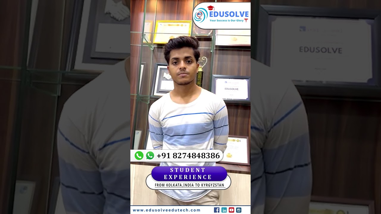 Sourish Santra  IHSM (Kyrgyzstan) | Fulfil your dream of studying MBBS abroad with Edusolve 