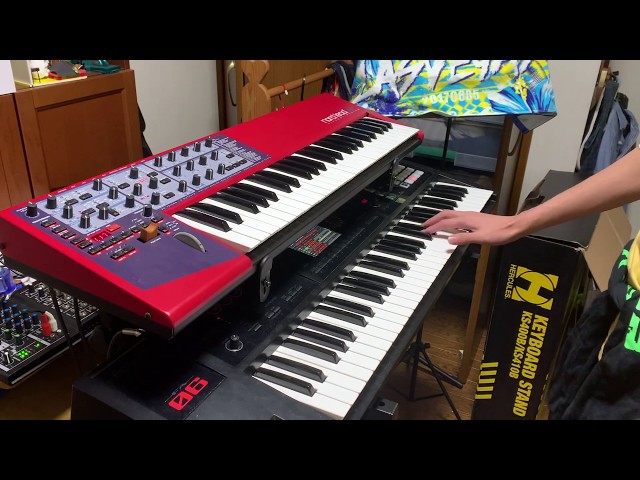 Shake Your Body /Fear, and Loathing in Las Vegas キーボード弾いてみた　【keyboard cover】 class=