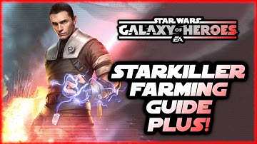 Starkiller SWGOH Farming Guide PLUS!  All Characters and Teams needed, Mods, and Using SWGOH.gg!