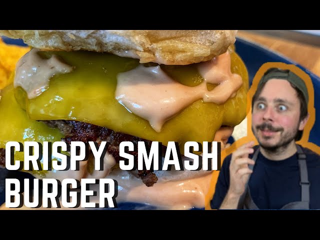 Ultra crispy double smash burger, Recipe