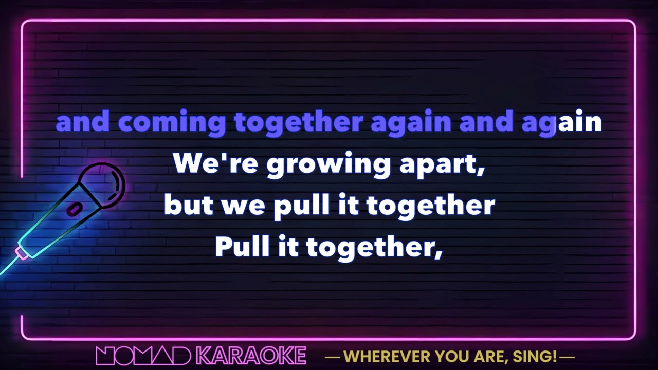 The Fray - Never Say Never (Karaoke) - YouTube