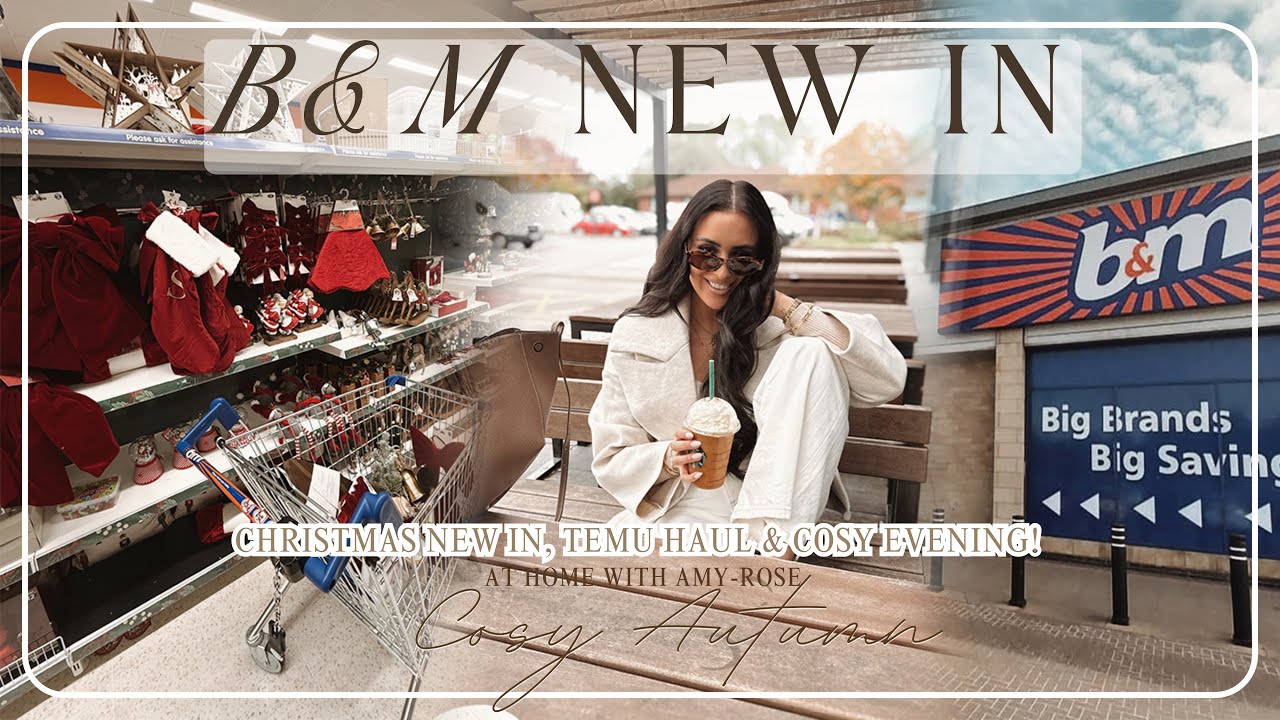 НОВИНКА ОТ B&M | РОЖДЕСТВЕНСКАЯ НОВИНКА, УЮТНЫЙ ВЕЧЕР И НОВИНКА TEMU!