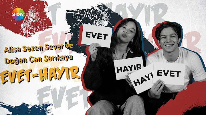 #Bahar'ın başarılı oyuncuları Alisa Sezen Sever ve Doğancan Sarıkaya ile Evet-Hayır ✅❌