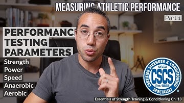 Sport Performance Testing | CSCS Chapter 13
