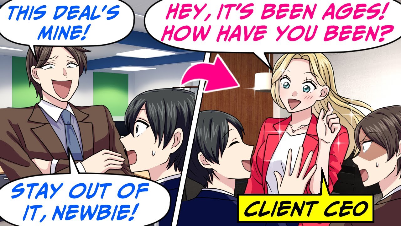 My Mean Boss Tried to Snag a $10 Million Deal From Me! But the Client CEO…[RomCom Manga Dub]