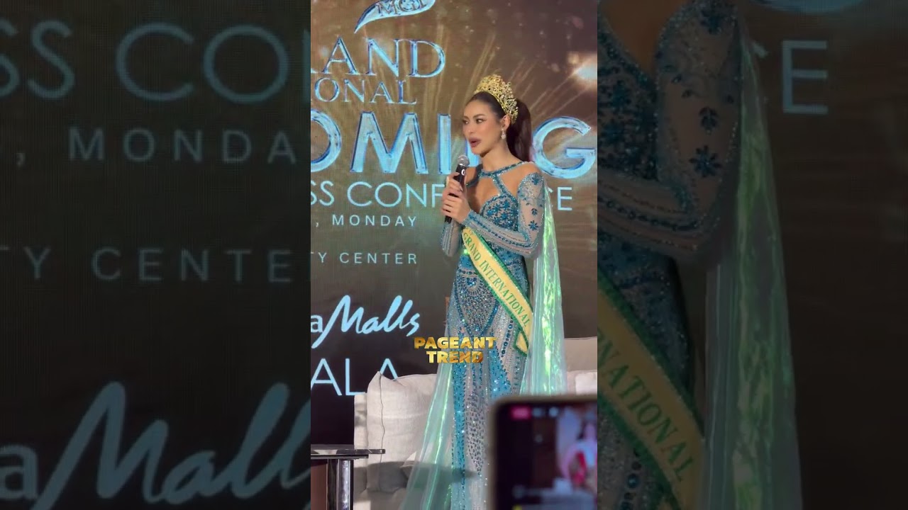 Смешные моменты с первой вице-мисс конкурса «Мисс Гранд Интернешнл 2025» Готчабелл во время возвр...
