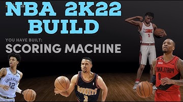 NBA 2K22 PG BUILD - SCORING MACHINE