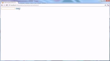 PHP Tutorials: Email Address Validation