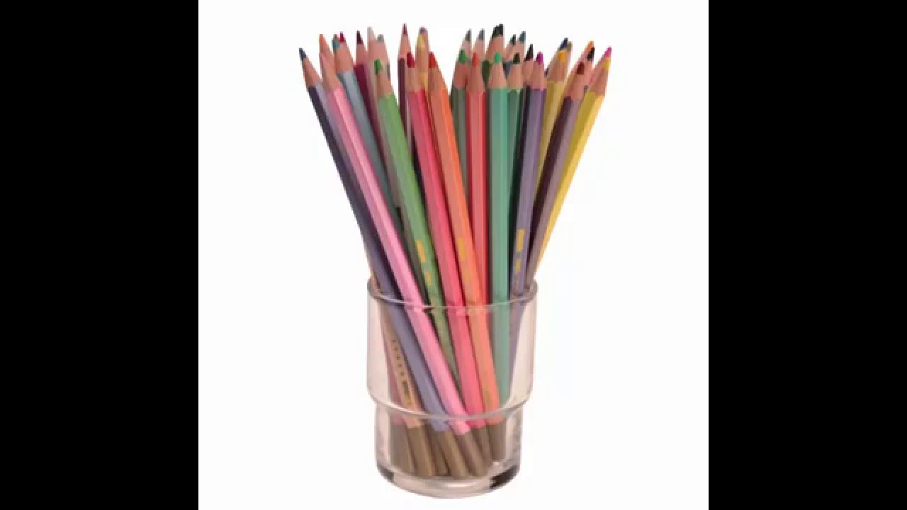 AB Art Supplies Assorted Color Pencil Set + FREE Sharpener! YouTube