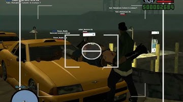 2 guys playing with girl in SAMP RPG server