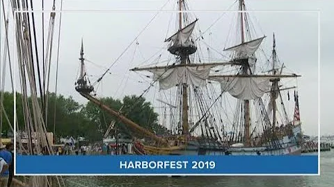 Harborfest 2019: Tall ships arriving at Town Point Park