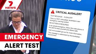 New national emergency alert system launches today | 7NEWS