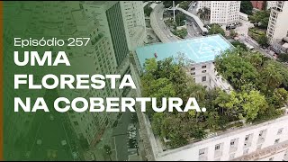 A incrível floresta&nbsp;no Edifício Matarazzo.