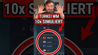 Türkei bei der WM 2026 10x SIMULIERT, wie weit kommen wir?! 😳🏆 #summerofgoals
