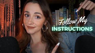 ASMR Follow My Instructions... but you can close your eyes 😴