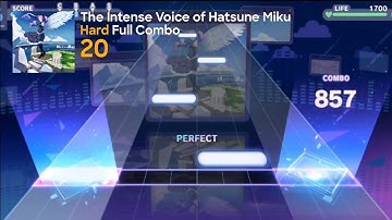 The Intense Voice of Hatsune Miku | Hard (Full Combo) | Project Sekai Japan