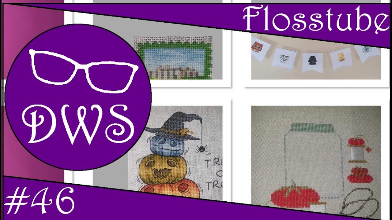 Flosstube 46 September 2023 Cross Stitch Update YouTube