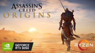 Assassins Creed Origins Patch 1.6.0 - Rtx 3050 - Ryzen 5 5600X - Max Graphics Settings
