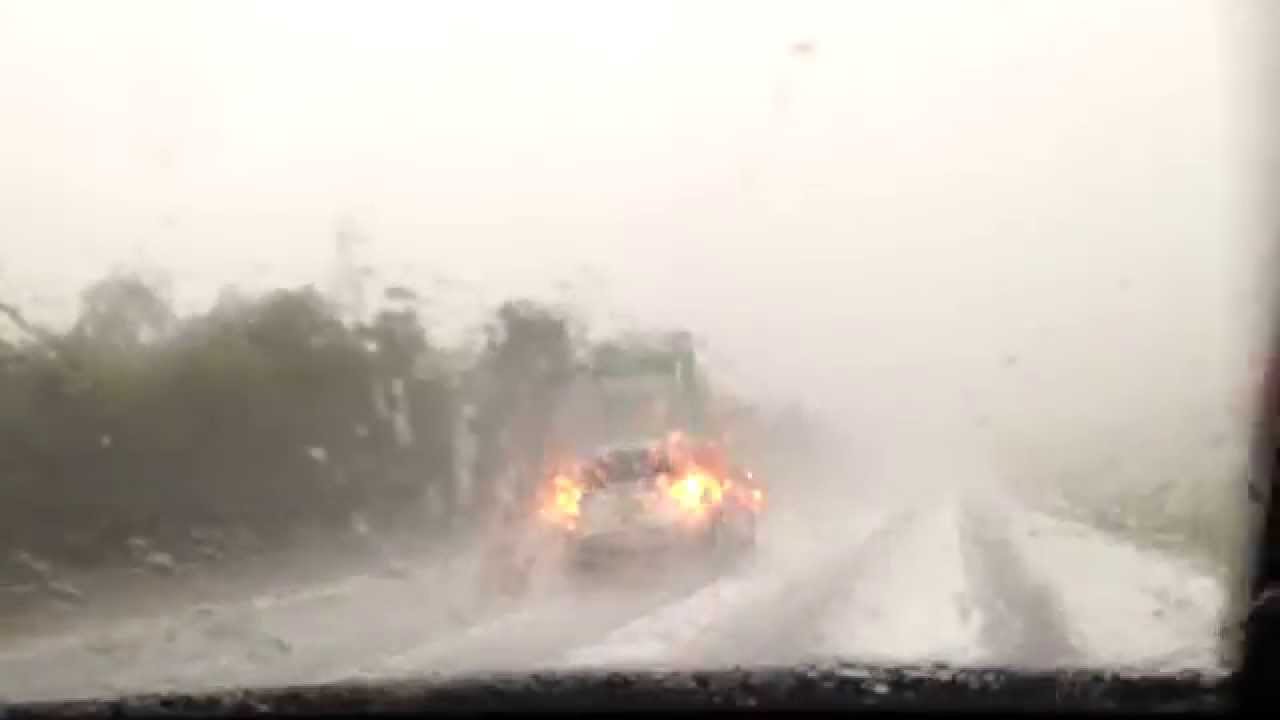 Massive hail storm in Sydney west - 25 April 2015