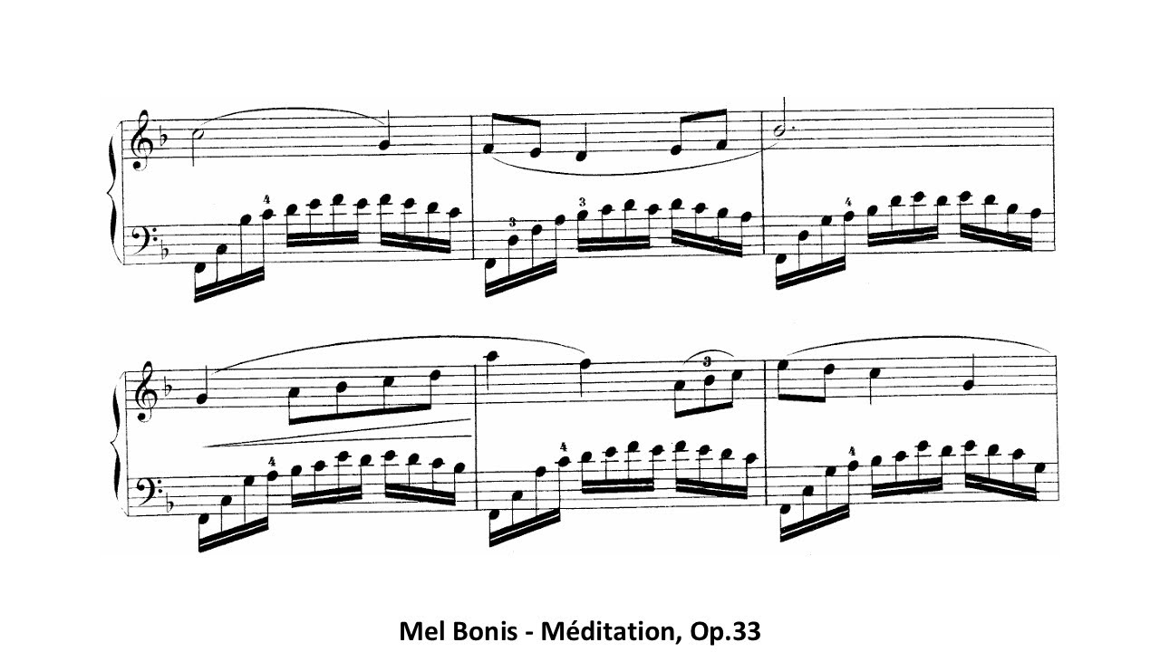 Mel Bonis - Méditation, Op.33 - YouTube