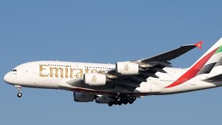 Emirates A380 Landing Glasgow Airport  #Emirates #BurdahMediaOffical