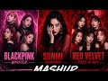 BLACKPINK x SUNMI x RED VELVET - WHISTLE x GASHINA x PEEK-A-BOO Mashup