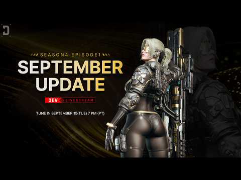 The First Descendant│Season 4 Episode 1 September Update Preview│Dev Livestream thumbnail