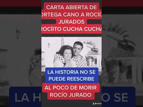 La carta de Gloria Camila a Rocío Jurado en el 20º aniversario de su muerte: «Me faltaste…»