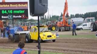 Deux Cheveaux tijdens 13e Tractorpulling Montfoort 2013