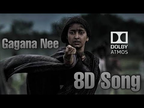 Gagana Nee 8D Song | KGF Chapter 2 | Yash | Srinidhi Shetty | Sanjay Dutt | Ravina Tandon