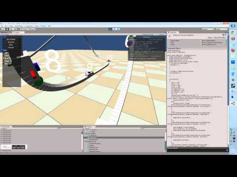 Unity3D Spline based rollercoaster wip