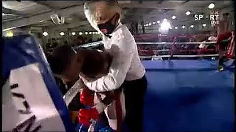 South African Boxer Simiso Buthelezi scary moment before death