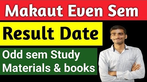 Makaut Even Semester Result date| Latest update #makaut_exam