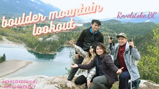 Ep. 02 - Easy hike to Boulder Mountain || Lookout || Revelstoke, BC || Where to hike this summer