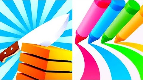 Pencil Rush 3D Vs Slice lt All Gameplay Android iOS Games Mobile Walkthrough