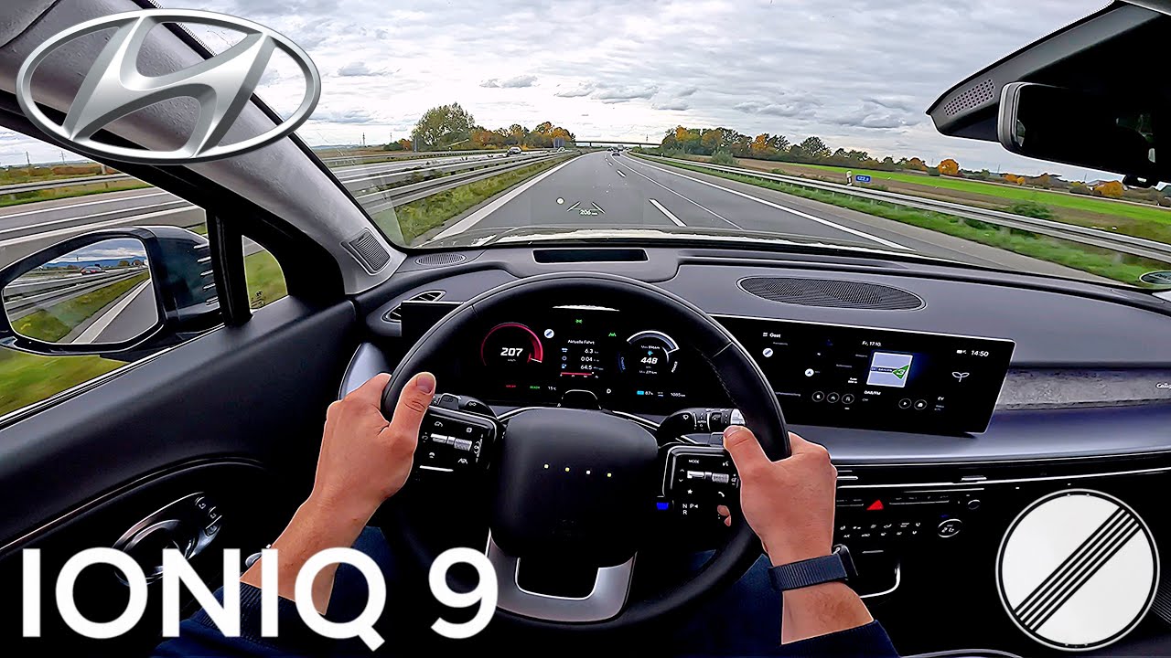 2025 Hyundai IONIQ 9 UNIQ | 307PS | TopSpeed & Test Drive