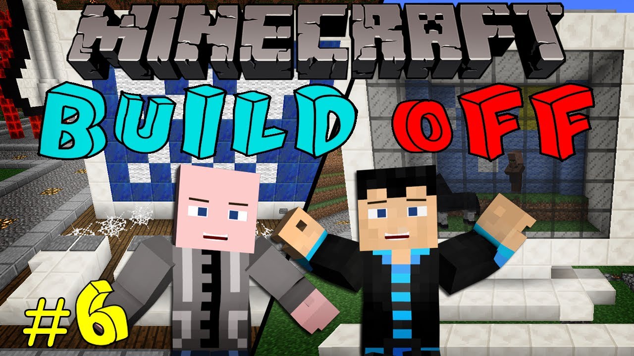Minecraft: BUILD OFF - #6 - COMPUTERS w/ StrauberryJam & Vasehh