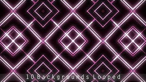 Abstract Neon Light Dancing VJ Backgrounds | Motion Graphics - Videohive template