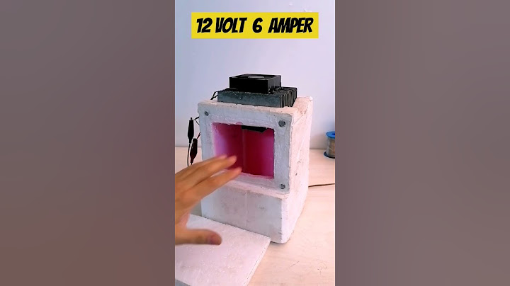12 V Peltier Soğutucu Buzdolabı Nasıl Yapılır