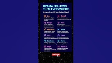 Drama Mengikuti Mereka di Mana Saja! 😳 Apakah Anda Salah Satu Zodiak Ini | Edisi Zodiak #zodiak #shorts