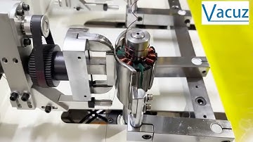 Two Stations Outer Stator Coil Automatic BLDC Brushless Drone Motor Needle Winding Machine For Sale